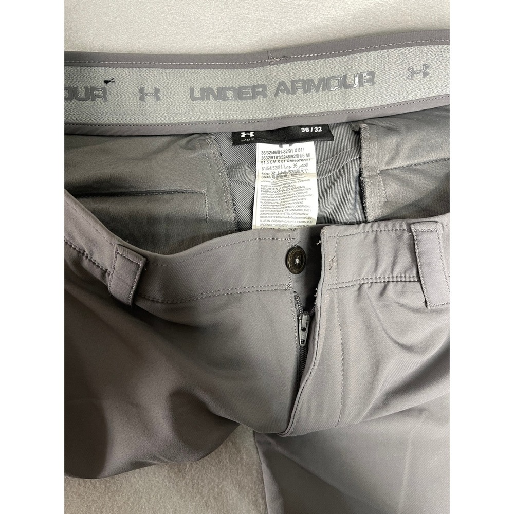Under Armour Performance Pants Mens 36x32 Loose Fit Golf Stretch - Picture 6 of 6